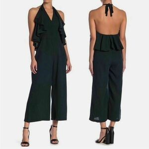 Romeo & Juliet Couture Black Halter Jumpsuit